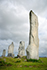 Standing Stones at Callanish on the Isle of Harris, Scotland