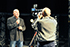 Ian Freeman presenting MMA event for TV